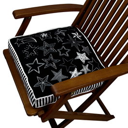 Aberto Design Cojín Multicolor 42 x 42 cm